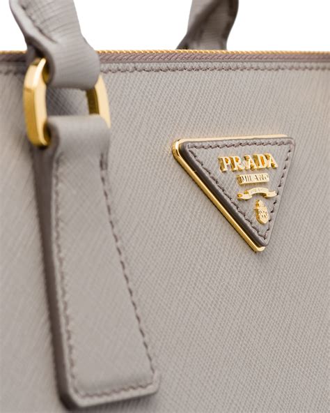 prada saffiano large grey|authentic Prada saffiano bag.